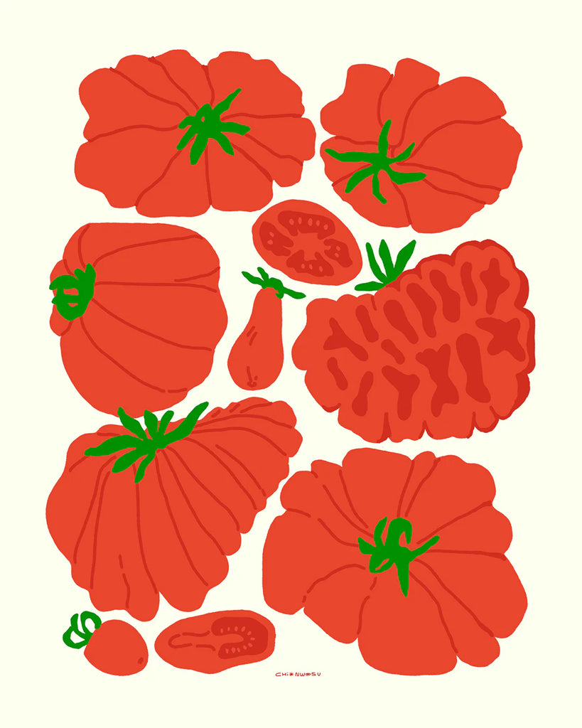 Heirlooms Tomatoes Art Print