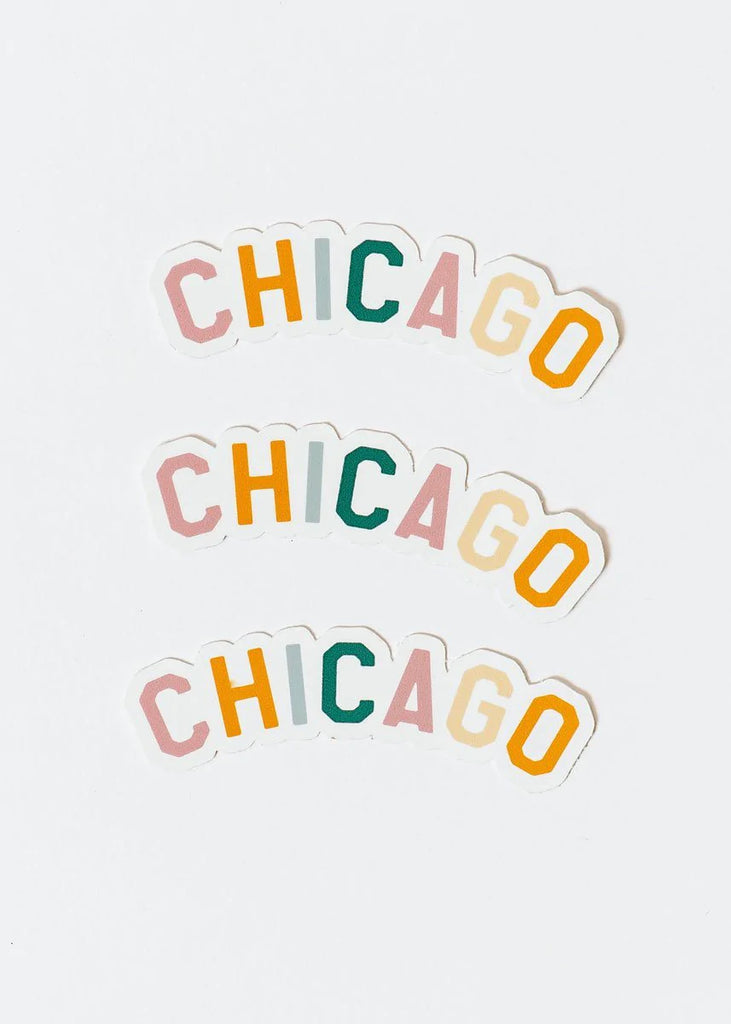 Pastel Sweet Home Chicago Sticker