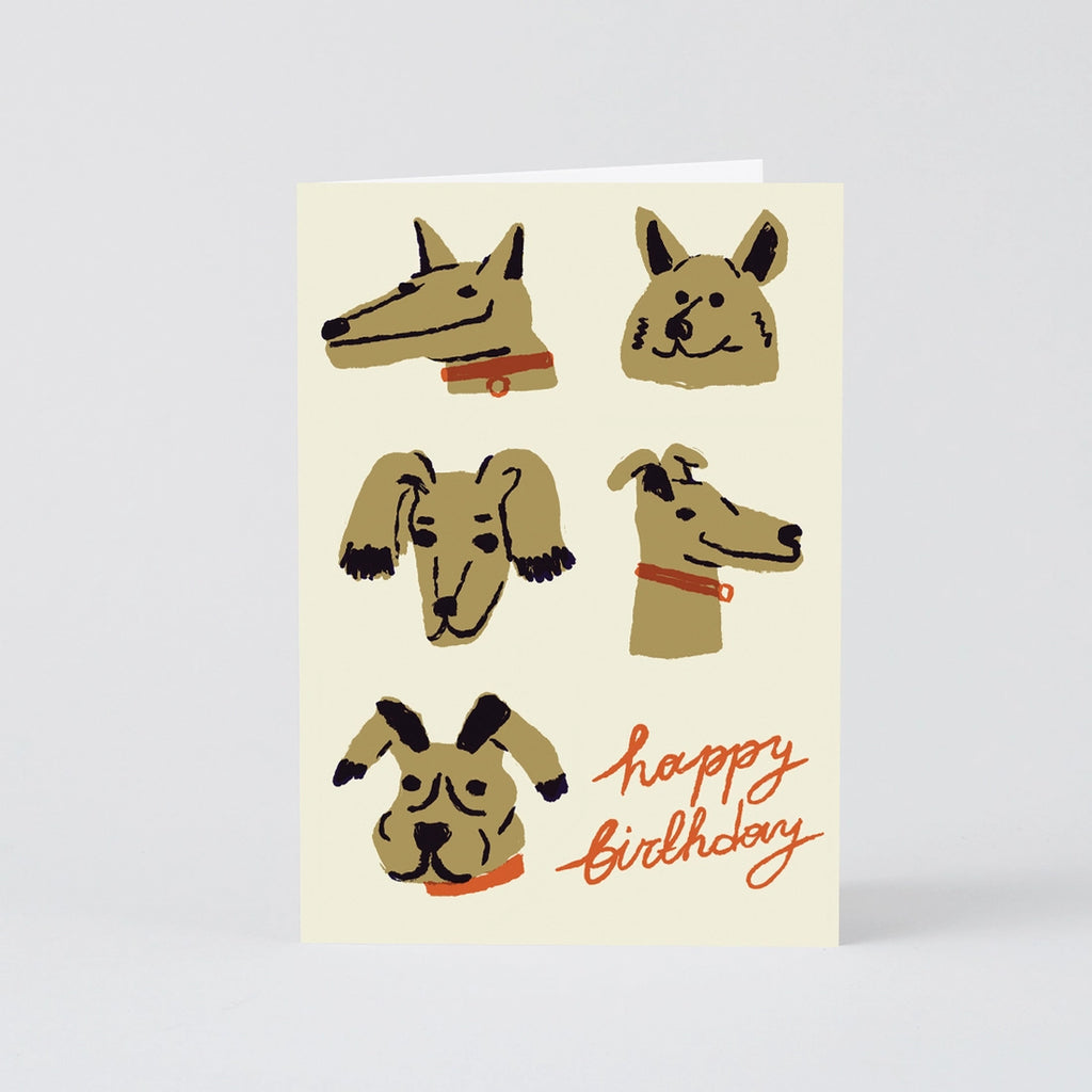 Woof Woof Greetings Card