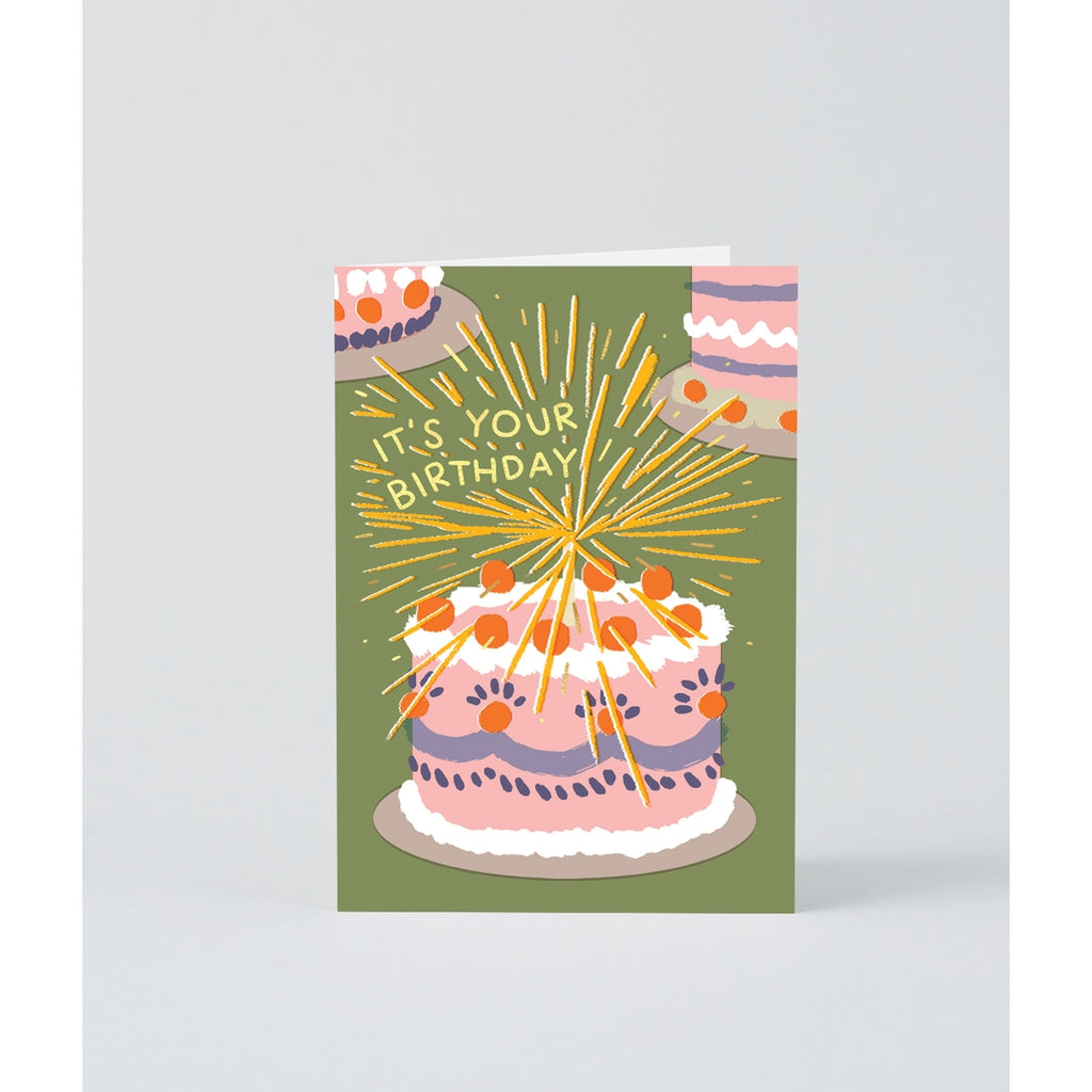 It's Your Birthday Foiled Greetings Card