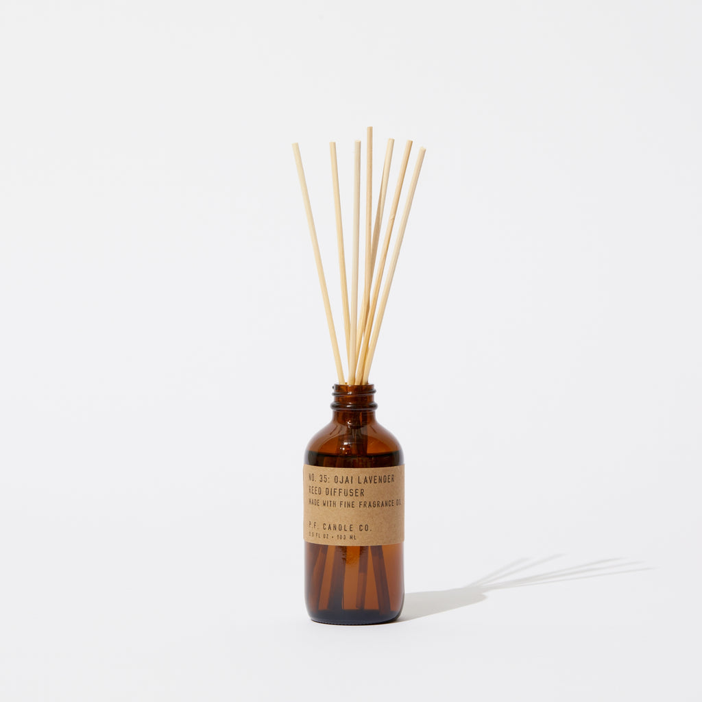 P.F. Amber Glass Reed Diffuser | Humboldt House