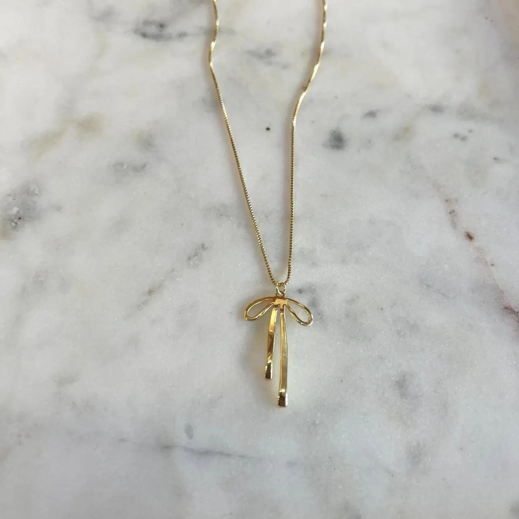 Louise Bow Necklace