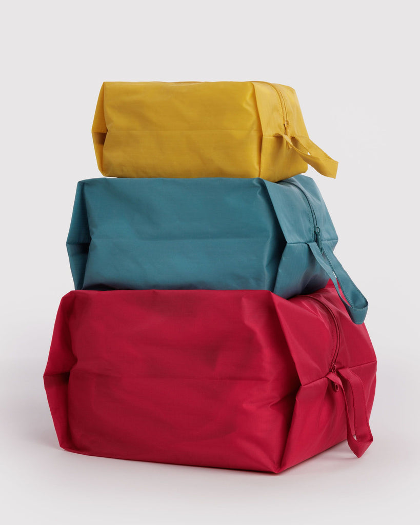 BAGGU 3D Zip Pouch Set | Humboldt House