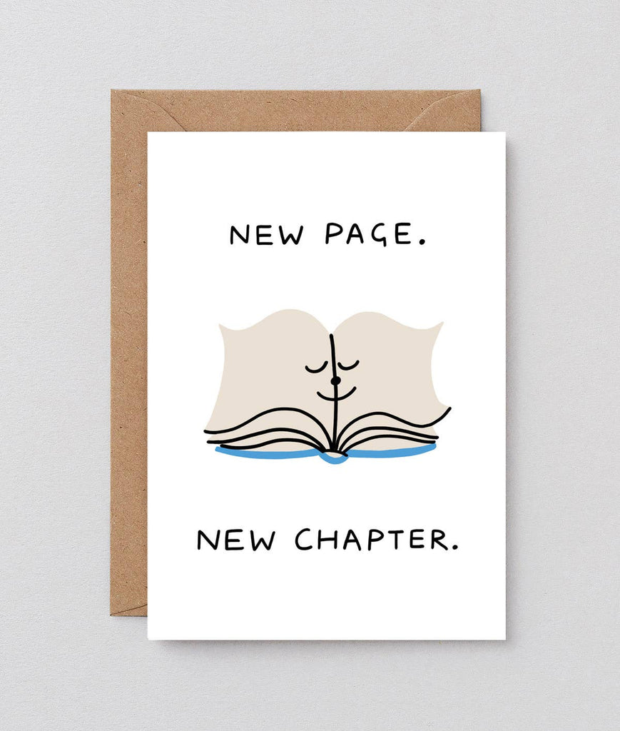 Hello New Chapter New Page New Chapter Greeting Card | Humboldt House