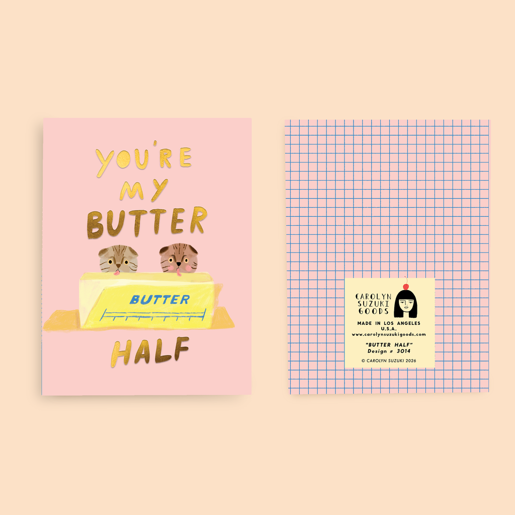 Butter Half Card | Humboldt House