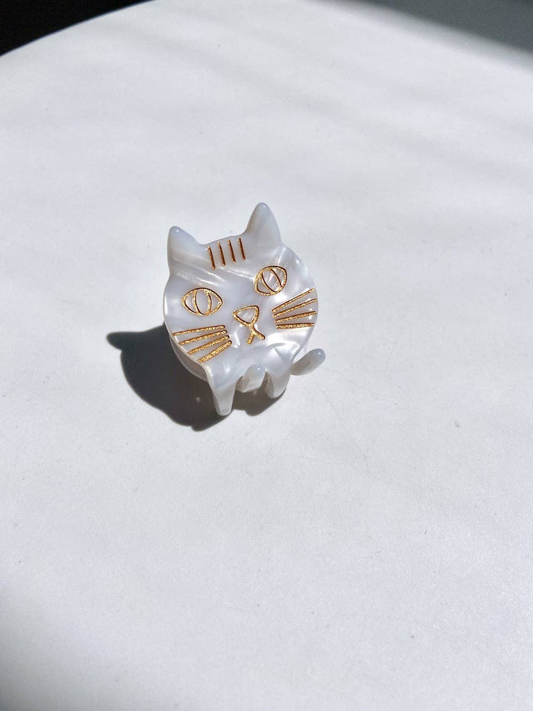 Kitty Cat Mini Claw Clip | Eco-Friendly