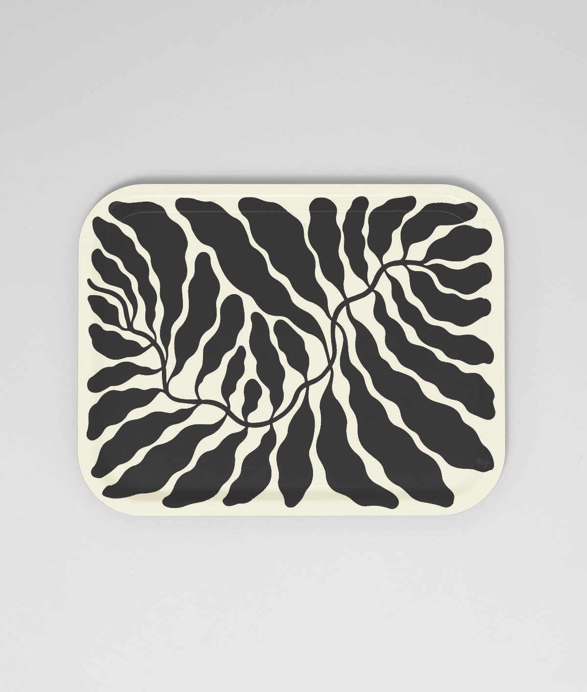 Leaves Large Rectangle Serving Tray - Thumbnail 3