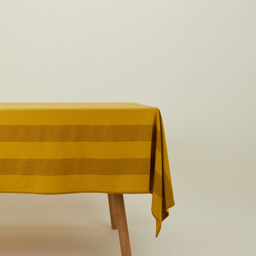 Essential Striped Tablecloth
