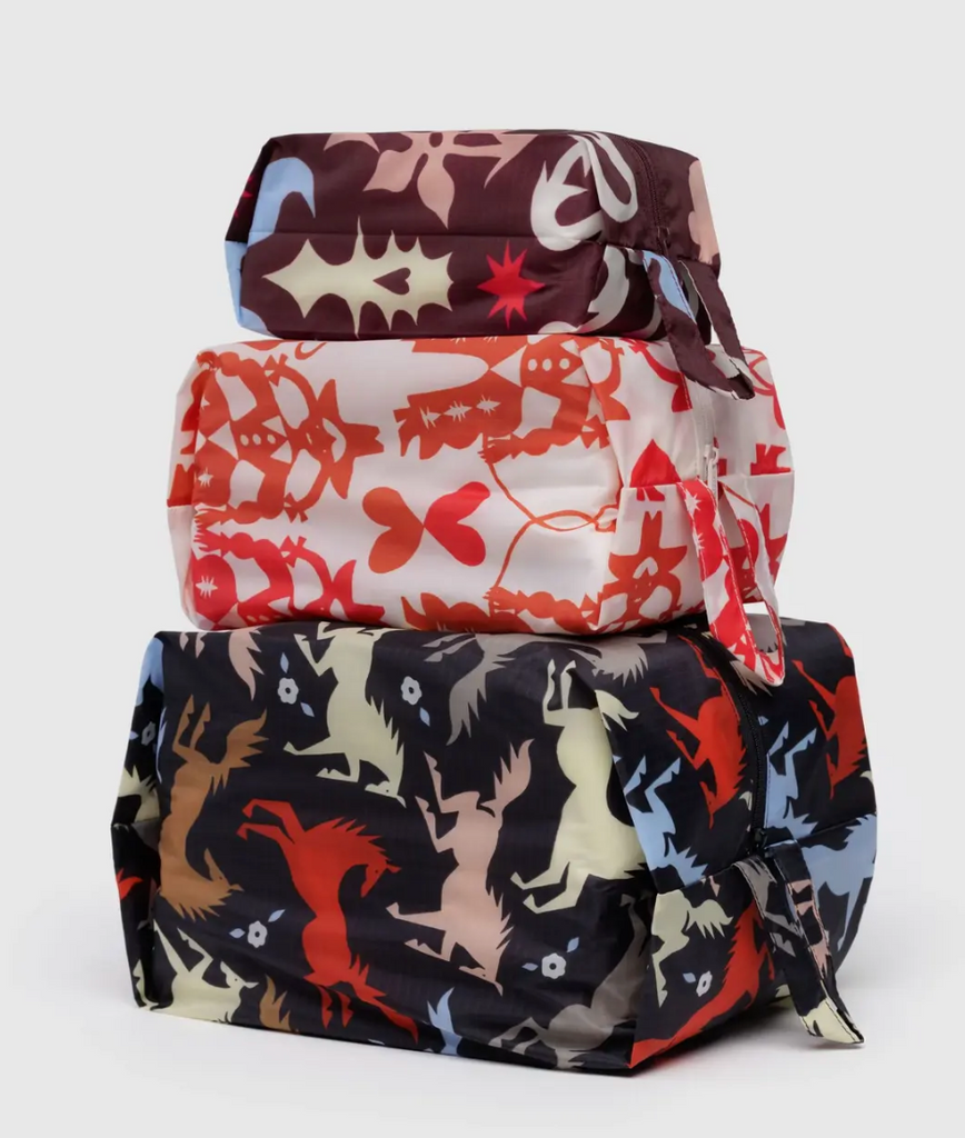 BAGGU 3D ZIP SET ポーチ BAGGU 3D Zip Pouch Set | Humboldt House