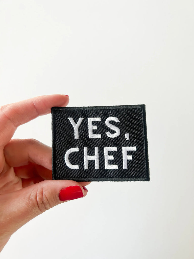 Yes Chef Embroidered Iron-On Patch | Humboldt House