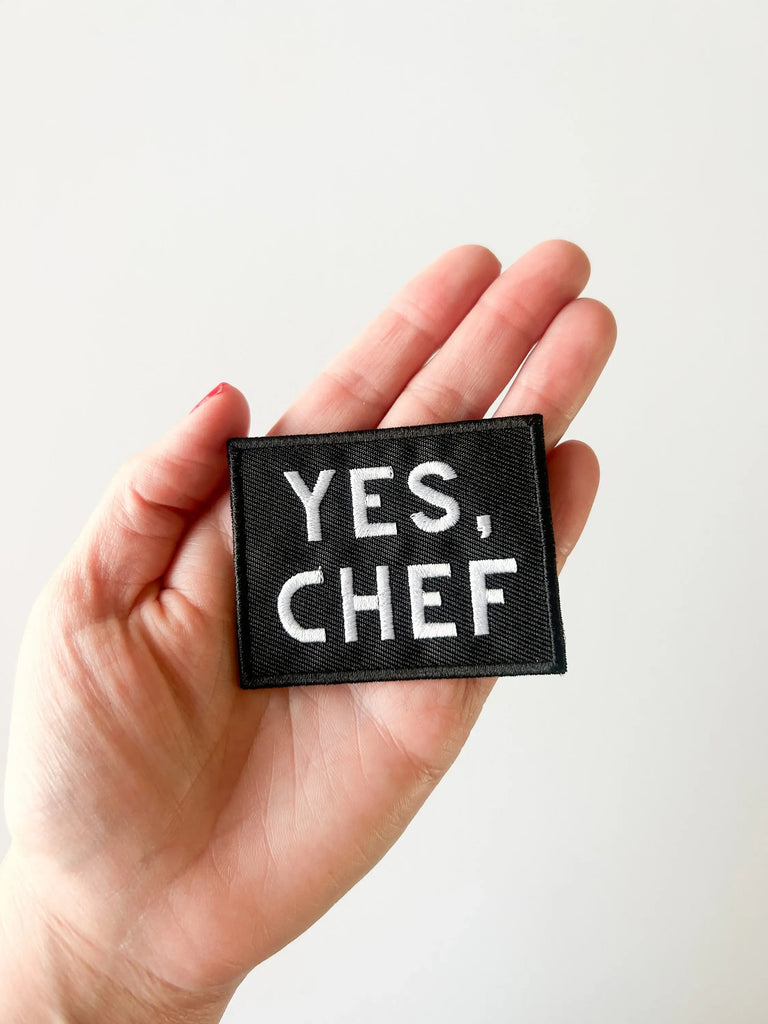 Yes Chef Embroidered Iron-On Patch | Humboldt House