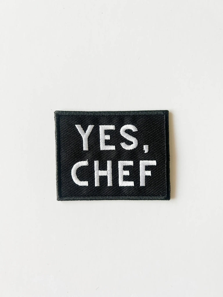 Yes Chef Embroidered Iron-On Patch | Humboldt House