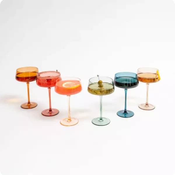 Multi-Colored Coupes (Set of 6)
