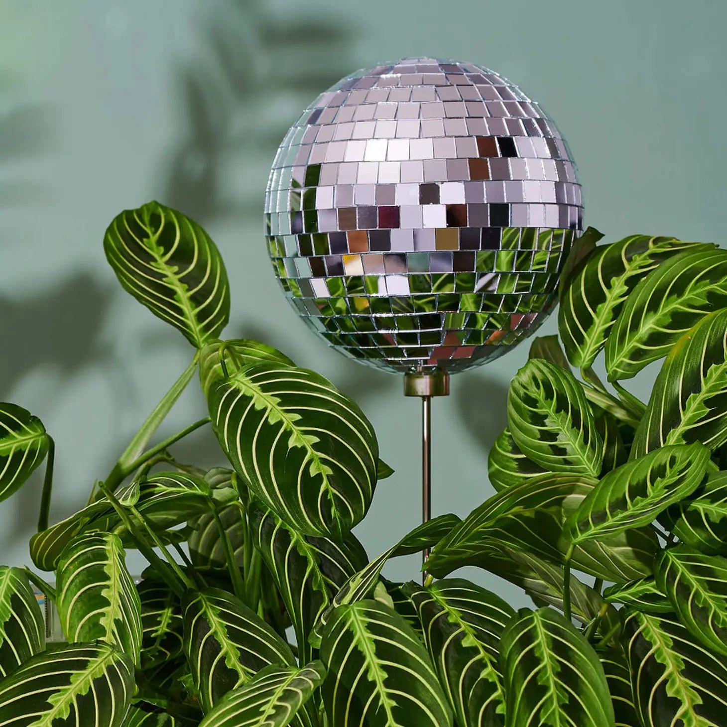 disco ball plants Disco Ball Decorative Plant Stake