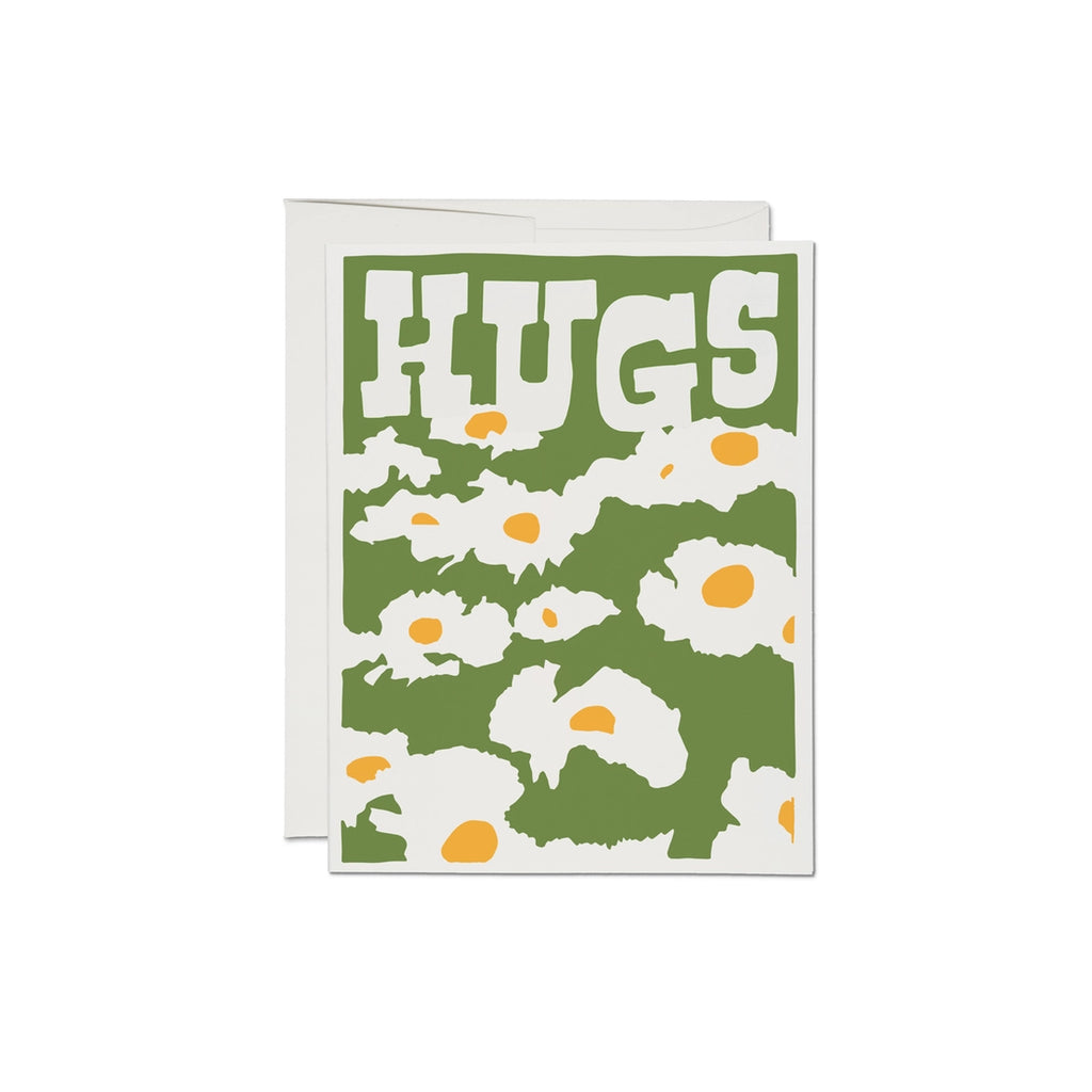 Matilija Poppy Hugs Card