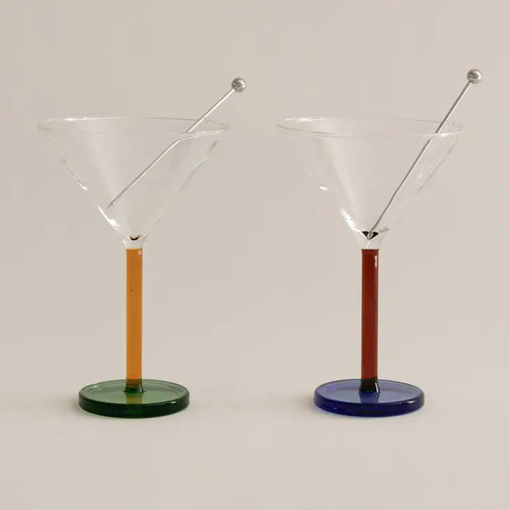 Piano Cocktail Glasses