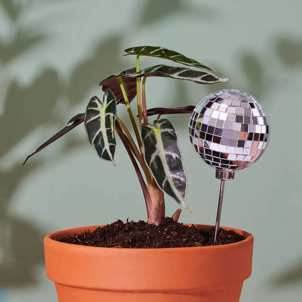Disco Ball Decorative Plant Stake