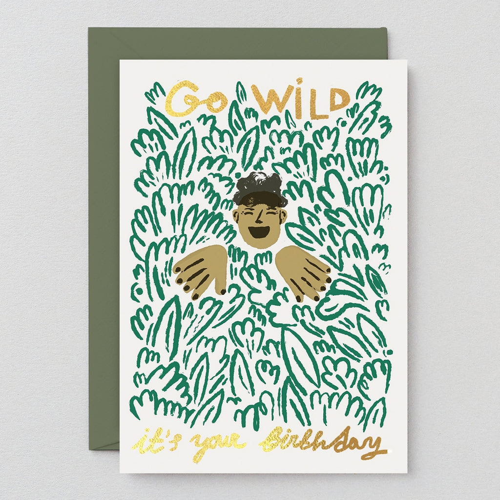 Go Wild Birthday Greeting Card
