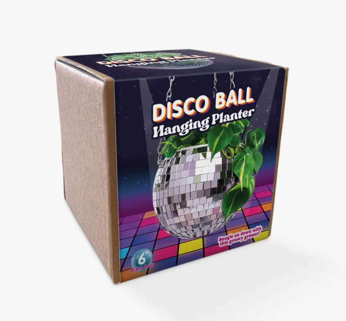 Disco Ball Hanging Planter (4in)