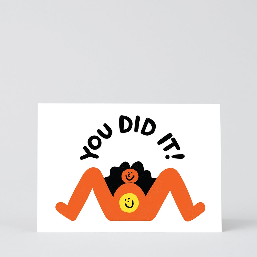 You Did It! Greetings Card