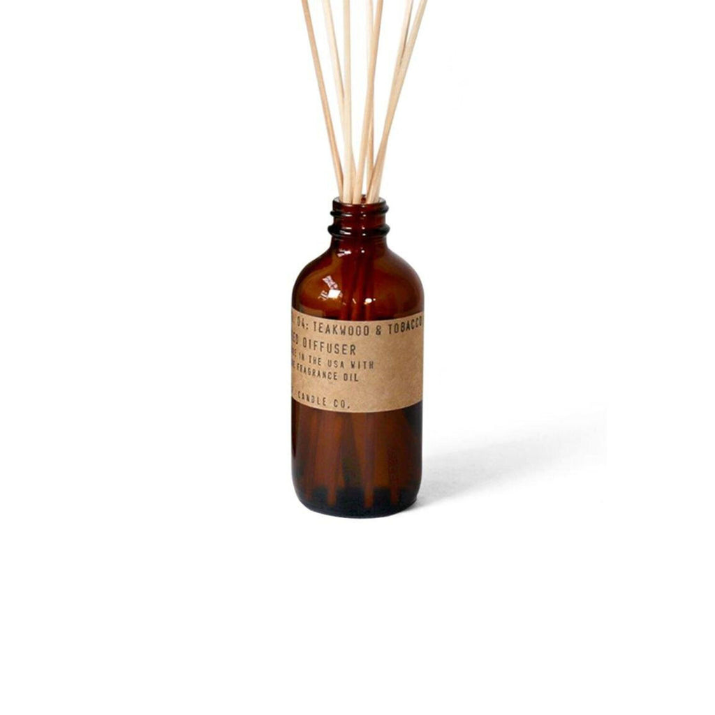 P.F. Amber Glass Reed Diffuser